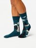 Wolf and moon - Bamboo Socks Dedoles
